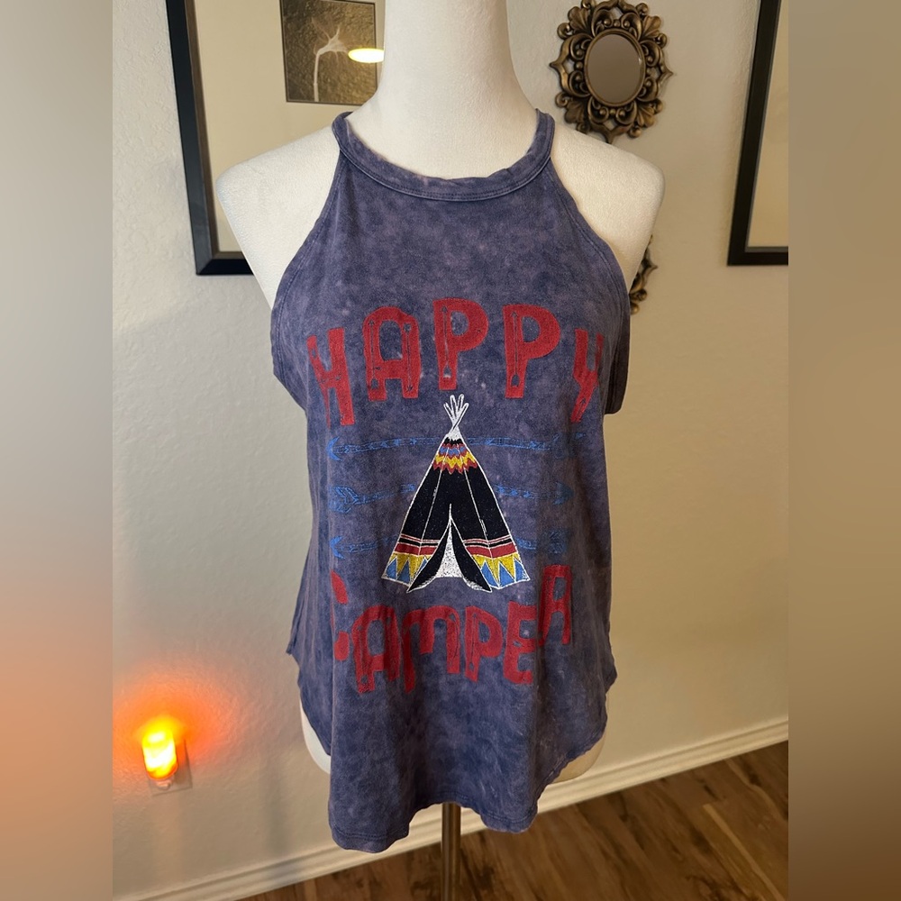 Altar’d State Happy Camper Sleeveless Top ✨❤️✨